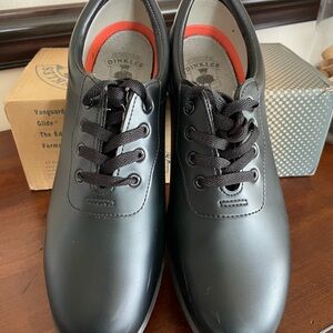 Dinkles Band Black Shoes